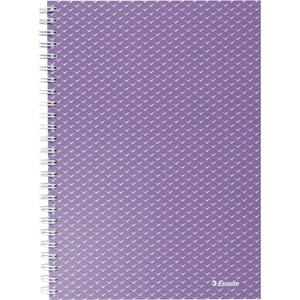 Esselte Спирална тетрадка с линийка ESSELTE A/5 80 страници Colour Breeze лавандула 628474 (628474)