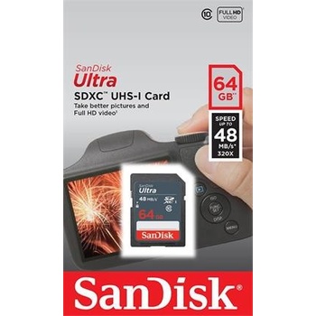 SanDisk SDXC 64GB UHS-I U1 SDUNB-064G-GN3IN