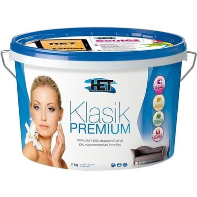 Het Klasik Premium 15kg - interiérová superbiela farba