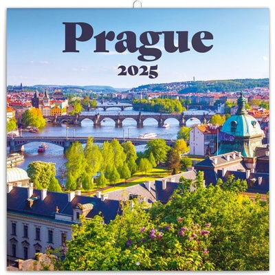 poznámkový Praha 30 × 30 cm 2025