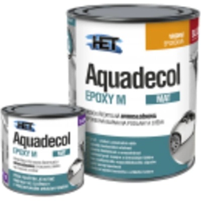 Het Aquadecol Epoxy M báza zložka 1 A 4,25kg - vodou riediteľná dvojzložková epoxidová farba na steny a podlahy