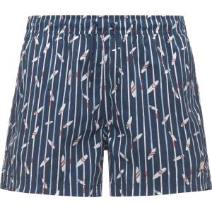 K-Way Мъжки бански слипове K-Way Hazel Graphic Beach Swim brief - Graphic Surf and Stripes (050-2433-0412)