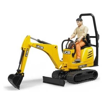 BRUDER 62002 Микробагер JCB с фигурка (62002)