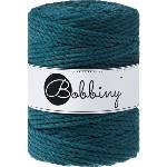 Bobbiny 3PLY Macramé Rope 5 mm 100 m Peacock Blue юта (TX-E005)