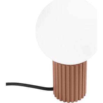 Sollux Светлокафява настолна лампа със стъклен абажур (височина 19 cm) Orbital - Sollux (NL.1736)