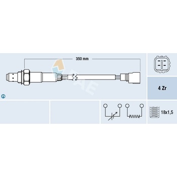 Lambda sonda FAE 77385
