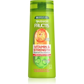 Garnier Fructis Vitamin & Strength подсилващ шампоан за увредена коса 400ml