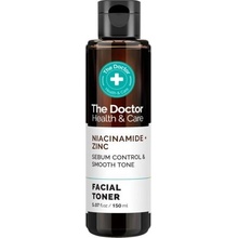 The Doctor Niacinamide + Zinc Sebum Control & Smooth Tone čistiace a matujúce tonikum 150 ml