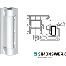 Simonswerk okenní pant K 3281 bílý
