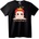 NOONEBRAND Тениска Sonny Angel ягода - XL, Black