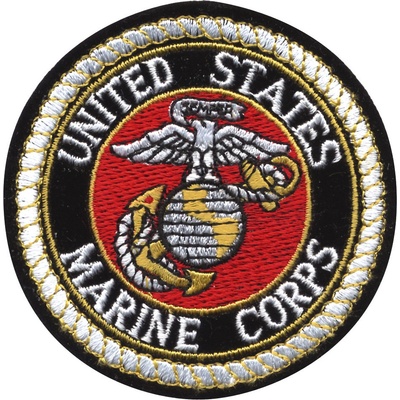ROTHCO nášivka DELUXE USMC kulatá 7,5cm