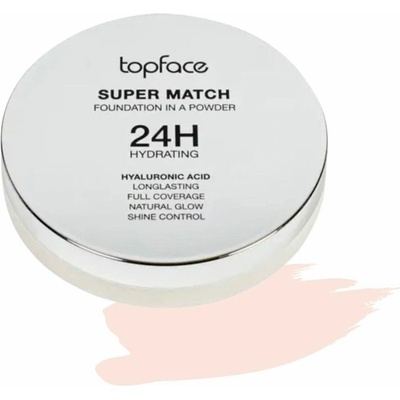 Topface pudrový make-up Super Match 001 10 g