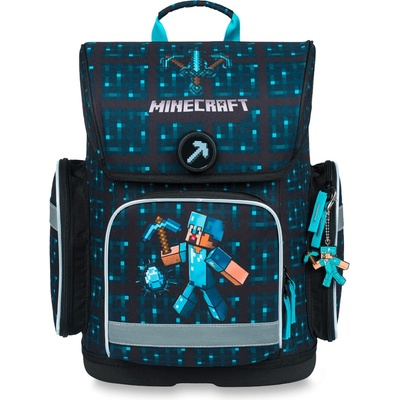 Baagl Minecraft Blue Axe Ergo modrá