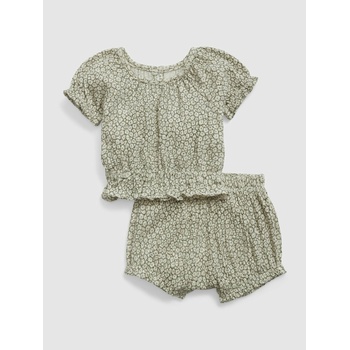 GAP Baby комплект топ и шорти GAP GAP | Zelen | Момичешки | 50-62