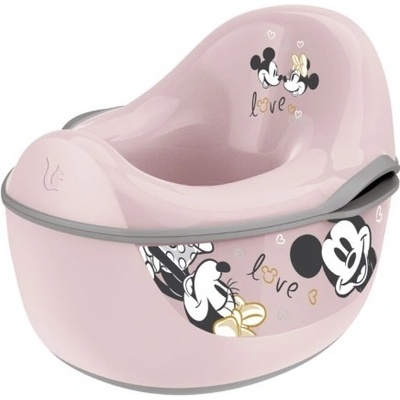 Keeeper Nočník Minnie Mouse 4 v 1 s protiskluzem pudrově růžový