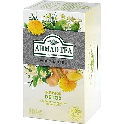 Ahmad Tea Bylinný čaj Infusion Detox 20 vrecúšok