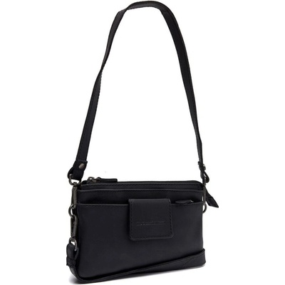 The Chesterfield Brand kožená kabelka přes rameno crossbody Thompson C48.131400 černá