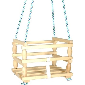 Rappa houpačka dřevěná Baby houpačka