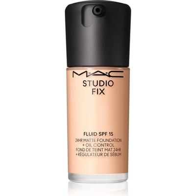 MAC Cosmetics Studio Fix Fluid SPF 15 24HR Matte Foundation + Oil Control матиращ фон дьо тен SPF 15 цвят N11 30ml