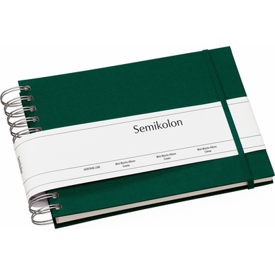 Semikolon Фотоалбум Uni Mini Mucho с бели карти тъмнозелен (364014)