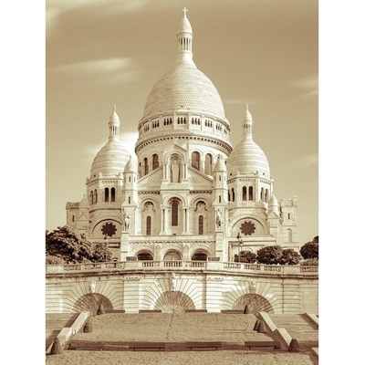 Preinterier Fototapeta panel - PL0222 - Bazilika Sacre Coeur vlies - 206cm x 275cm
