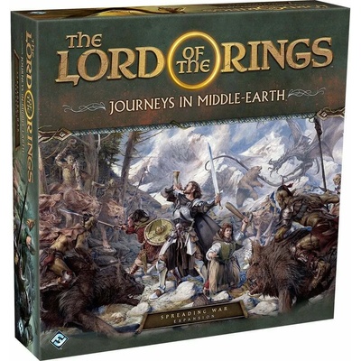 Fantasy Flight Games Разширение за настолна игра The Lord of the Rings: Journeys in Middle-Earth - Spreading War