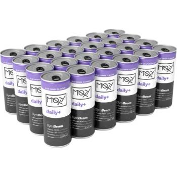 GymBeam MOXY Daily + [24 x 330 мл] Синьо грозде