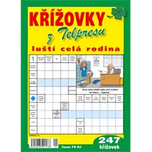 Křížovky z Telpresu luští celá rodina - 247 křížovek 2/2022