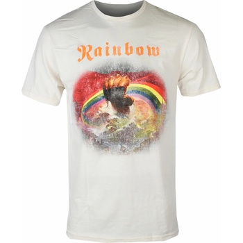 Plastic head мъжка тениска rainbow -rising distressed - НАТУРАЛЕН - plastic head - phd13001