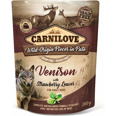 Carnilove Venison with Strawberry Leaves 300 g