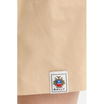 Bally Къс панталон Bally в бежово с изчистен дизайн с висока талия WTR037 (WTR037)