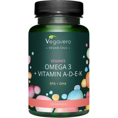 Vegavero Omega-3 + ADEK [60 Гел капсули]
