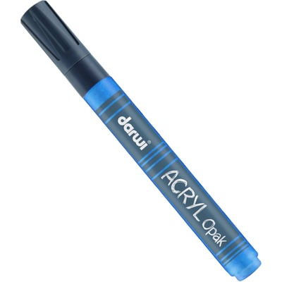 Darwi ACRYL OPAK Fixy hrubé na textil tmavomodrá 220013236 6 ml