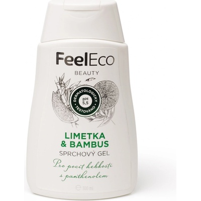 FeelEco sprchový gél Limetka a Bambus 300 ml
