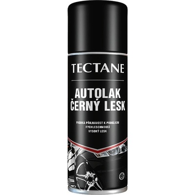 Den Braven Tectane Autolak černý lesk 400 ml TA21104