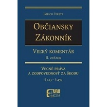 Občiansky zákonník, Veľký komentár, 2. zväzok Vecné práva a zodpovednosť za škodu - § 123 - § 459