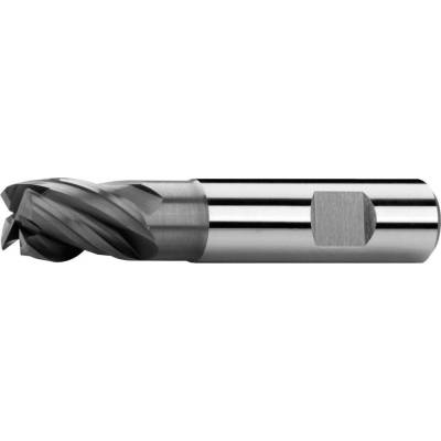 S140612N.030 AlCrN | Fréza válcová čelní Ø3x5x50, Z4, λ 35°-38°, DIN 6527K, SK, AlCrN, N