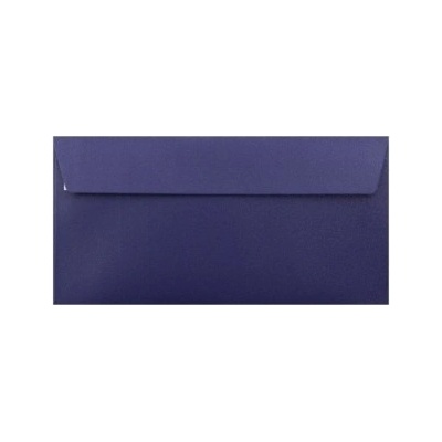 Obálka farebná DL 120g,110x220mm s pásikom,perleť.tm.modrá (bal=5ks)