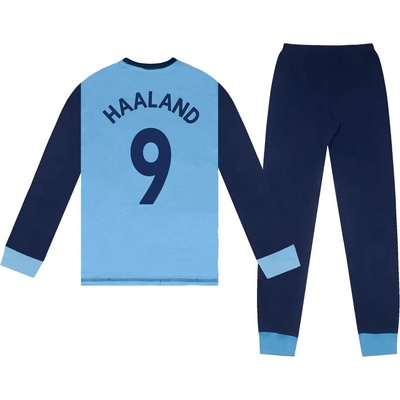 Fan-shop Manchester City Long modré Haaland