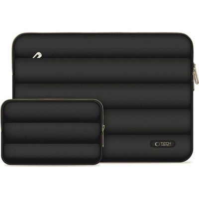 Tech-Protect Калъф за лаптоп Tech-Protect Puffy Laptop Sleeve, 16" (40.64 cm), текстил, специална подплата, черен (THP3482)