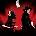 The White Stripes - Get Behind Me Satan (Clear w/ Red and Black Smoke Coloured) (Anniversary Edition) (Reissue) (2 LP) (0810074424493)