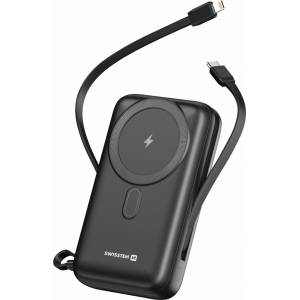 SWISSTEN POWER BANK 20000 mAh PD 20W Цвят: черен