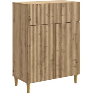 vidaXL Служебен шкаф Дъб артизан 66 x 34, 5 x 90 см Инженерна дървесина (894644)