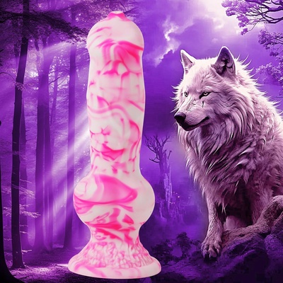 SuperLove Sweet Monster Dog Dildo Pink L