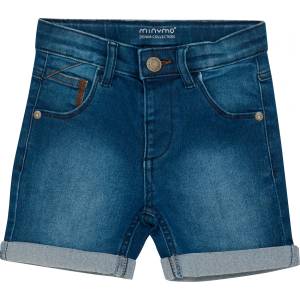 Minymo Детски къси панталони Minymo Kid's Shorts Power Stretch Shorts - Denim - размер 122 (EU) (701-1995-0213)