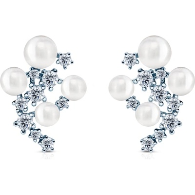 SAVICKI Обеци Eterniàle, сребро, цирконии