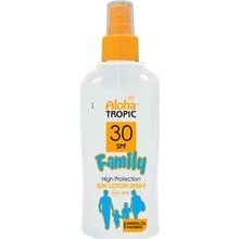 Madis Aloha Tropic mlieko na opaľovanie SPF30 pre celú rodinu 200 ml