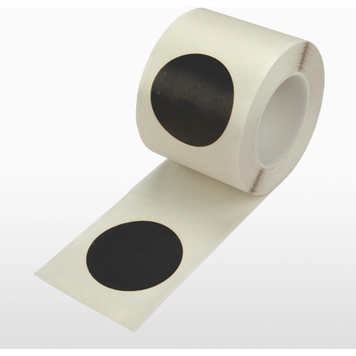 Podlahové vyznačovací body WT-5126 – PVC, černá, 75 mm × 25 m