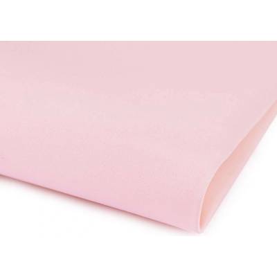 Pěnová guma Foamiran k výrobě květů 60x70 cm růžová nejsv. 1 ks