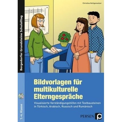 Bildvorlagen für multikulturelle Elterngespräche, m. CD-ROM - Heiligensetzer, Christina
